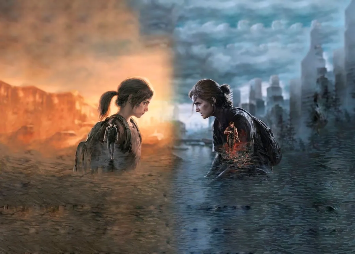 Couverture du jeu vidéo The Last of Us Part I et II